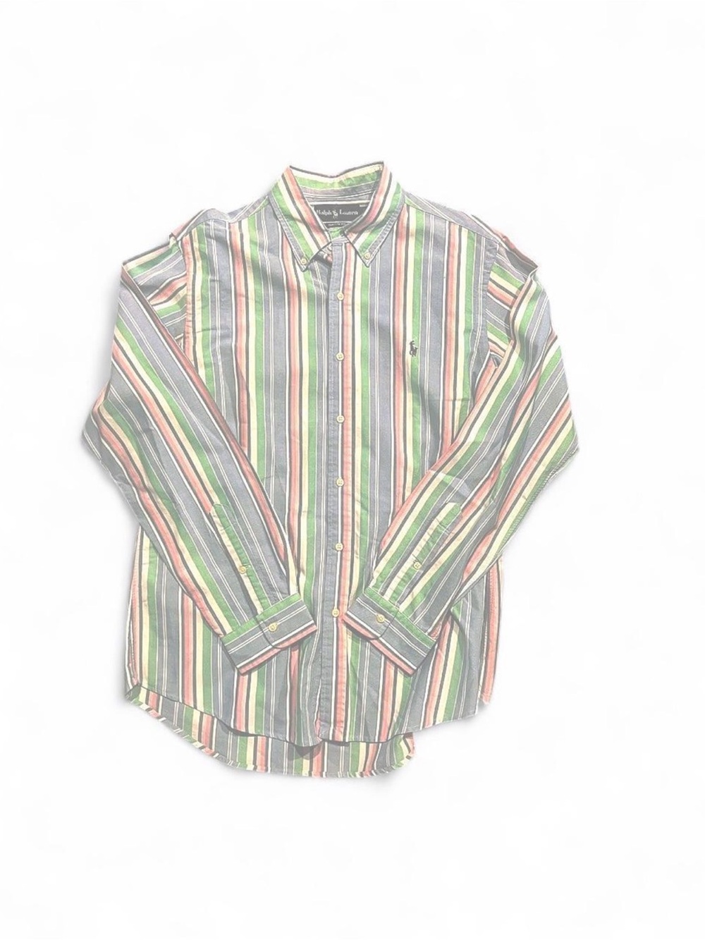 Polo by Ralph Lauren Multicolor Vertical Stripe Button-Down Shirt